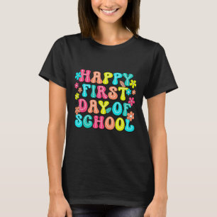 Camiseta Lápis do Primeiro Dia de Aula Professor Crianças d