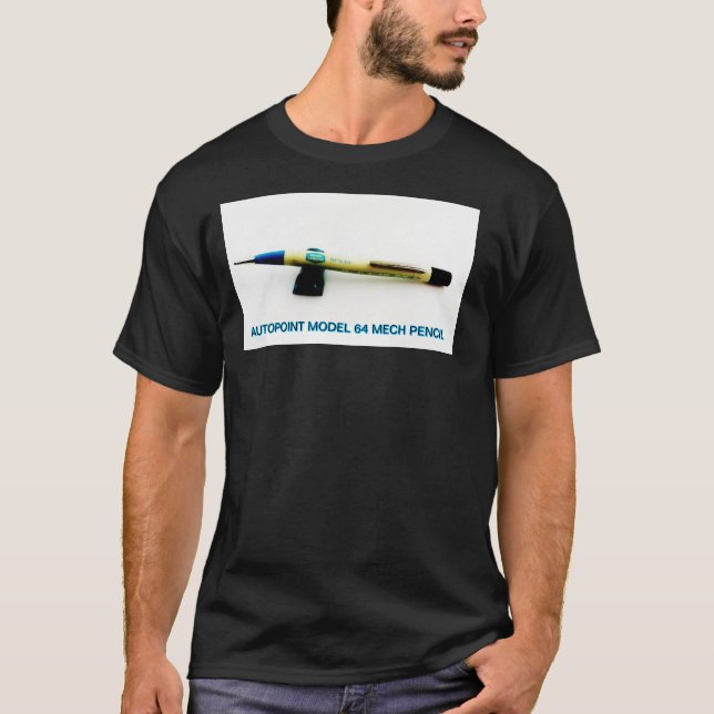 Camiseta Lápis Mecânico do Modelo 64 Autopoint (Frente)