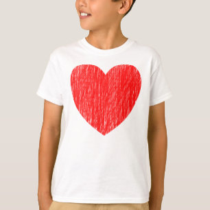 Camiseta Lápis - Vermelho