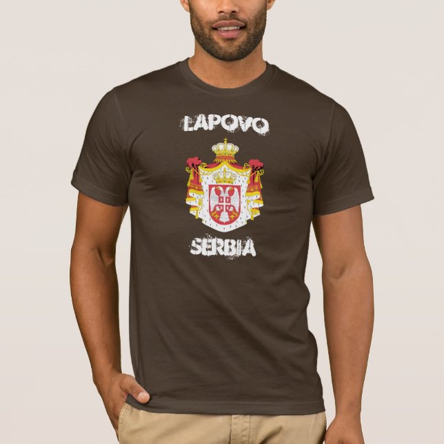Camiseta Lapovo, Sérvia (Distrito de Sumadija) (Frente)