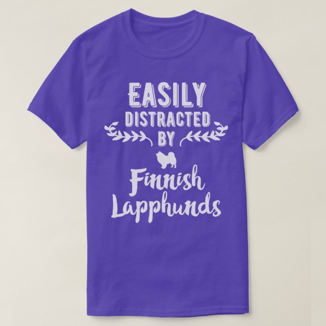 Camiseta Lapphund Finlandês (Frente do Design)