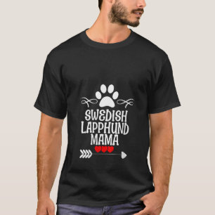 Camiseta Lapphund Mama Sueco para o Natal da Mãe V