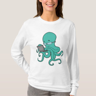 Camiseta Laptop Octopus