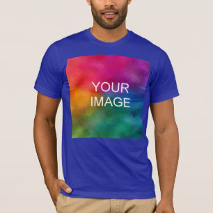 Camiseta Laptop Personalizado Cor Azul Modelo para Adiciona