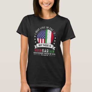 Camiseta Lar Americano Húngaro nos EUA Patriota Americano H