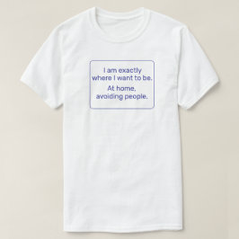 Camiseta Lar (azul)