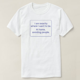 Camiseta Lar (azul)
