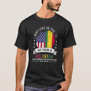Camiseta Lar boliviano americano Patriot americano Boli
