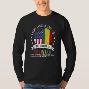 Camiseta Lar boliviano americano Patriot americano Boli