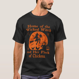 Camiseta Lar Da Bruxa Má E Do Seu bando De galinhas
