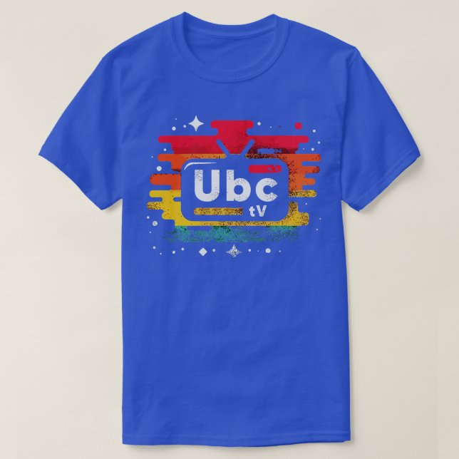 Camiseta Lar da TV UBC de Corujas Noturnas (Frente do Design)
