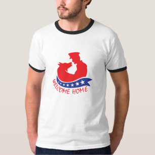 Camiseta lar de boas-vindas