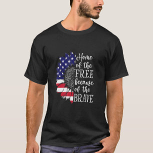 Camiseta Lar De Girassol Dos Libertos E Bravos