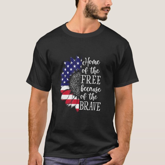 Camiseta Lar De Girassol Dos Libertos E Bravos (Frente)