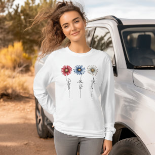 Camiseta Lar do Brave Patriotic Floral