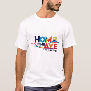Camiseta "Lar do Brave - T-Shirt Patriótico"