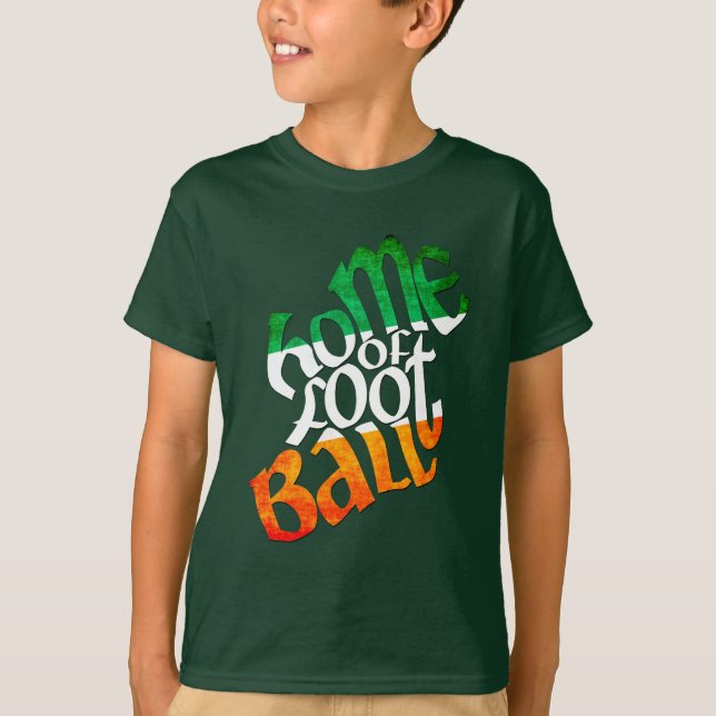 Camiseta Lar do futebol gaélico na Irlanda (Frente)