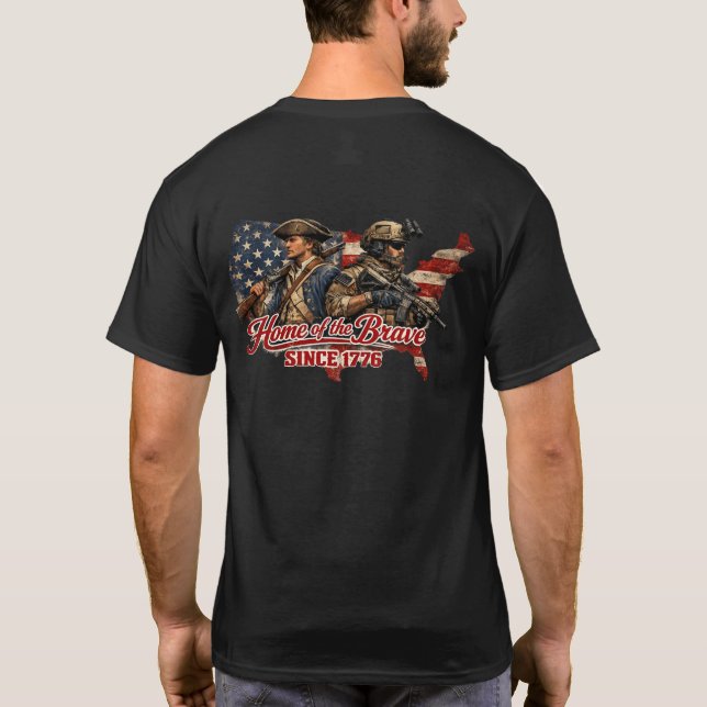 CAMISETA LAR DOS BRAVOS (Verso)