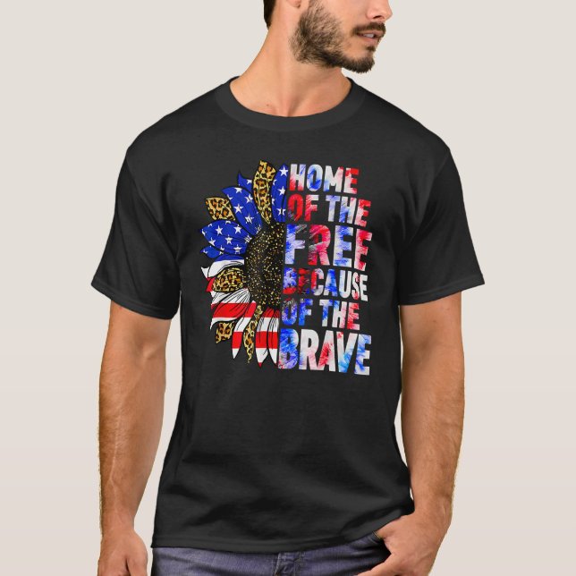 Camiseta Lar Dos Gratuitos Por Causa Do Brave 1 (Frente)