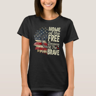 Camiseta Lar Dos Gratuitos Por Causa Do Girassol Bravo 4t