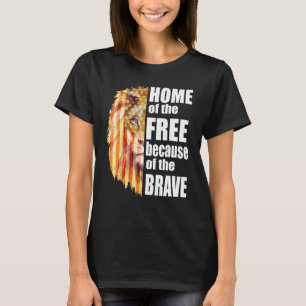 Camiseta Lar Dos Livres Por Causa Da Brava Li Patriótica