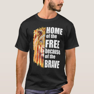 Camiseta Lar Dos Livres Por Causa Da Brava Li Patriótica