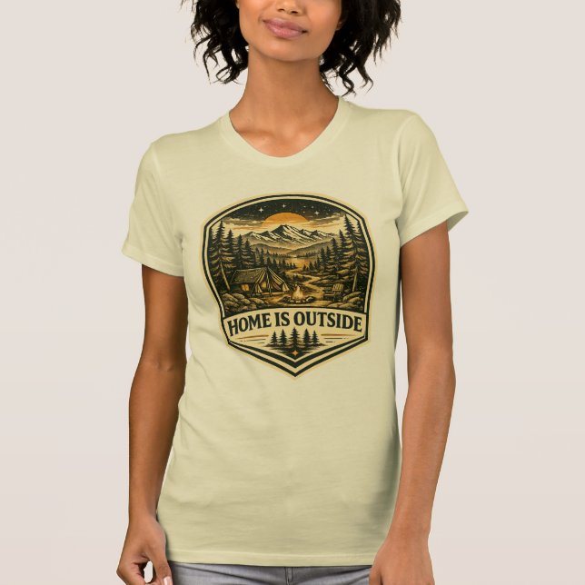 CAMISETA LAR É FORA (Frente)