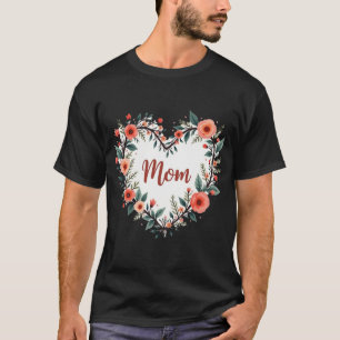 Camiseta Lar É Mamãe Casa Moderna Fofo