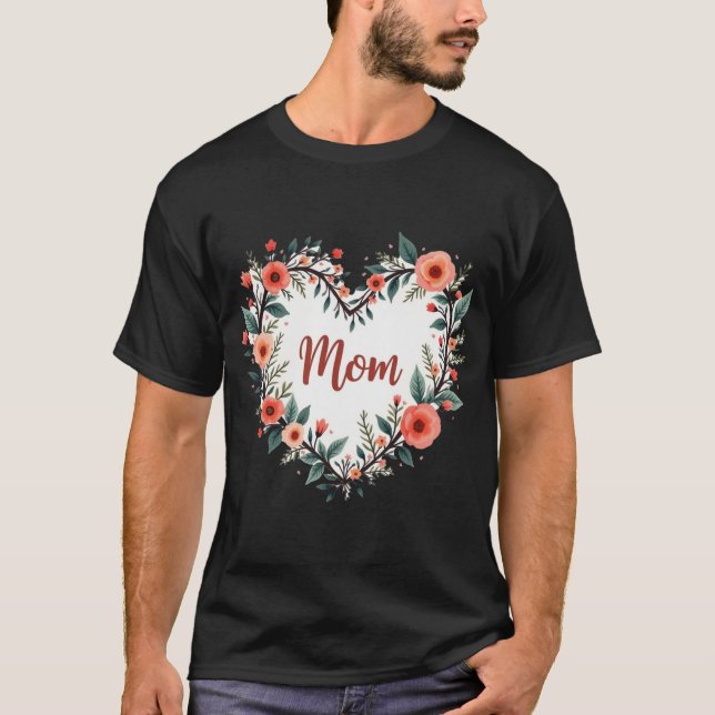 Camiseta Lar É Mamãe Casa Moderna Fofo (Frente)