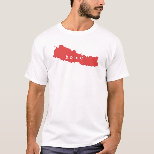 Camiseta Lar é Nepal (Frente)