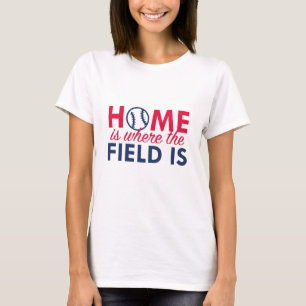 Camiseta Lar É Onde Está O Campo