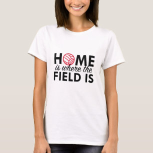 Camiseta Lar É Onde Está O Campo