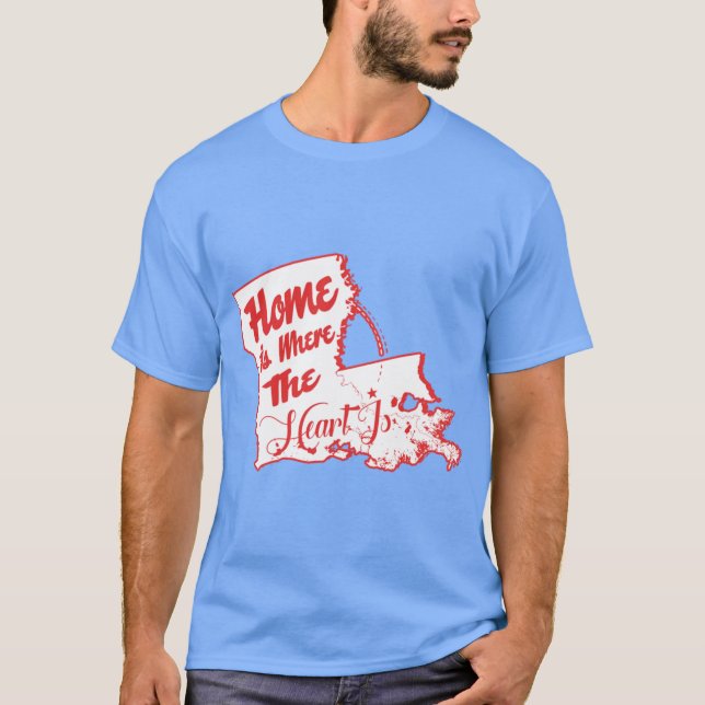 Camiseta Lar É Onde Está O Coração (Frente)