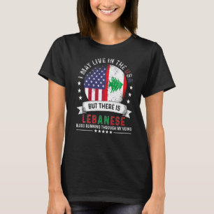 Camiseta Lar libanês americano no Patriot American Leba