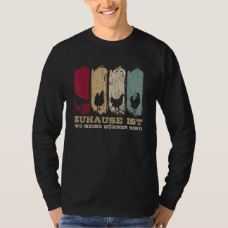 Camiseta Lar onde meus frangos estão Avicultura Frango H