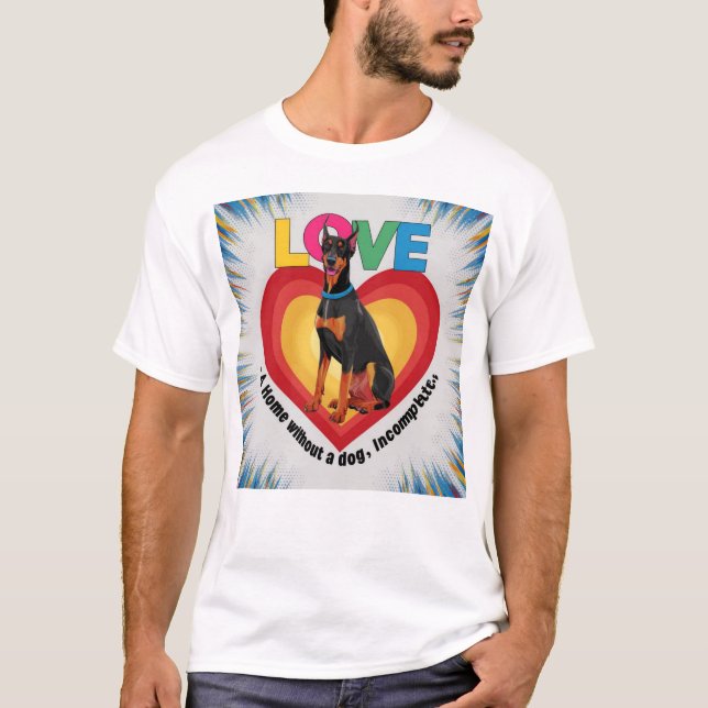 Camiseta Lar Sem Cachorro Incompleto (Frente)