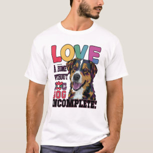 Camiseta Lar Sem Cachorro Incompleto