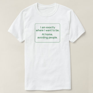 Camiseta Lar (verde)