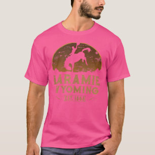 Camiseta Laramie Wyoming Wy Wild West Rodeo Cowboy