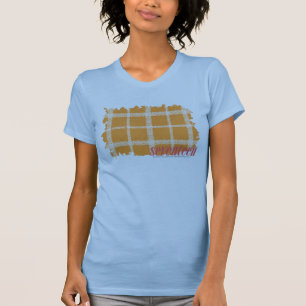 Camiseta Laranja 3 da xadrez