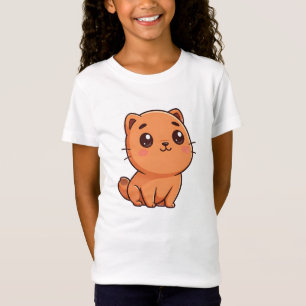 Camiseta Laranja Adorável