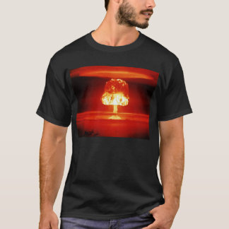 Camiseta Laranja da bomba atômica