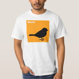 Camiseta Laranja de faixa