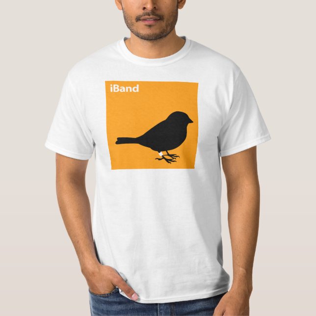 Camiseta Laranja de faixa (Frente)