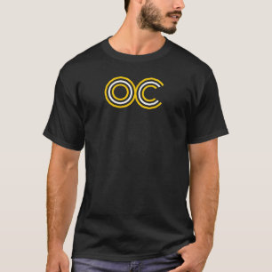 Camiseta laranja de OC