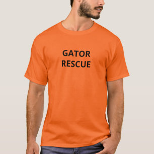 Camiseta Laranja de Resgate do Gator