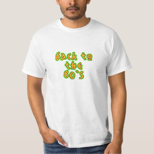 Camiseta Laranja De Volta Ao anos 80