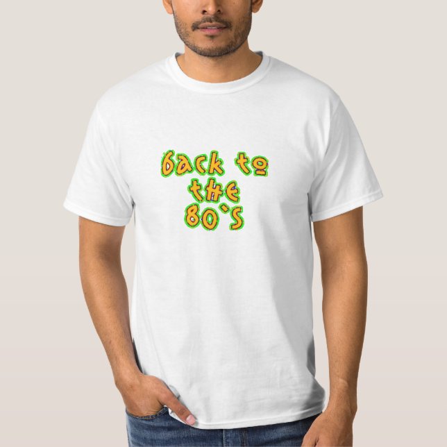 Camiseta Laranja De Volta Ao anos 80 (Frente)