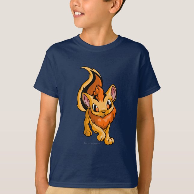 Camiseta Laranja de Xweetok (Frente)