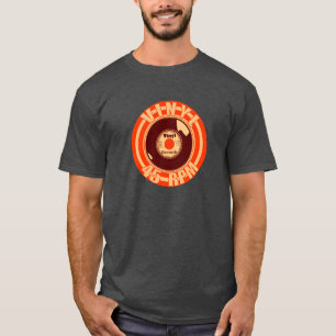 Camiseta Laranja do vinil 45
